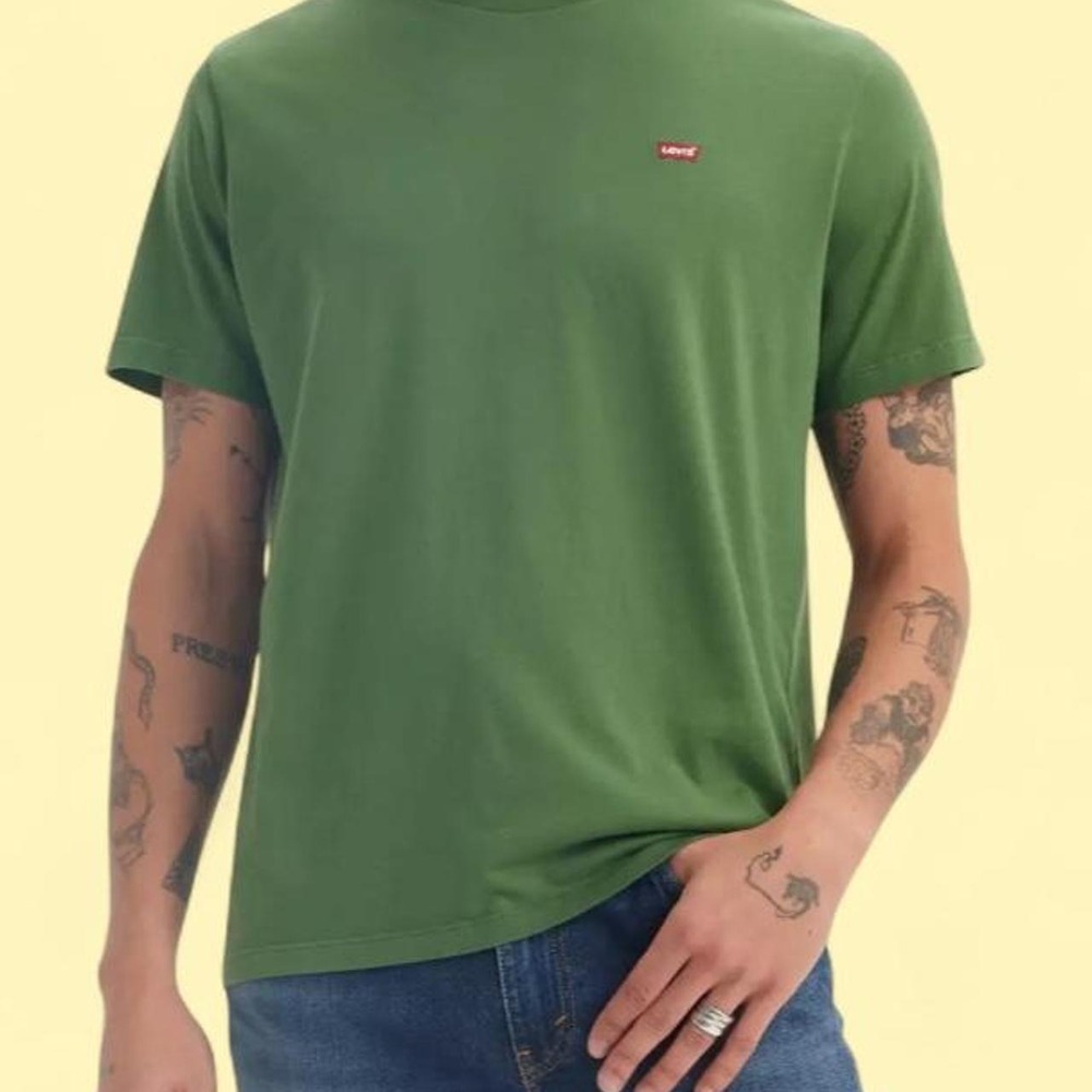 Levi's Original Housemark Tee in Myrtle Green 🌿